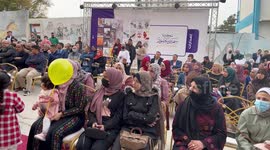 Iconic bookshop destroyed by Israeli warplanes re-opens in Gaza