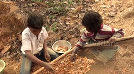 Revealed: the children who work illegally in mineral mines in northern India