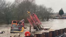 Storm Franklin: Northern England battered by torrential rain and gale force winds