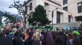 Colombia: People Celebrate After Constitutional Court Decriminalizes Abortion 5