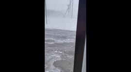 Japan: Heavy Snow, Strong Winds Lash Hokkaido