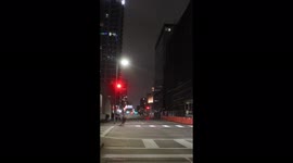 A dodge driver almost causes crash by running a red light in Houston