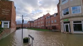 Homes and businesses devastated as Storm Franklin causes severe flooding in Shrewsbury, Shropshire