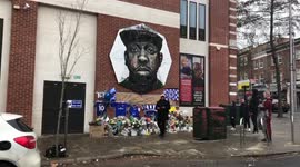 Tributes paid to Jamal Edwards at vigil in Acton, London