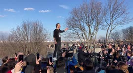 Popular singer Svyatoslav Vakarchuk performs in support of Ukraine on the street of Kyiv