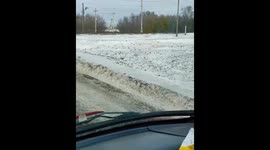 Russian tanks are transported by train through the territory of Belarus