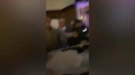 Shocking video shows Love Island star Luke Mabbott throwing punches after snowball fight escalates