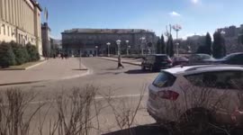 Ukrainian citizens partake in day-to-day life despite threat of invasion