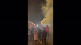 Packs of Ukrainians protest against possible Russian invasion in Donetsk
