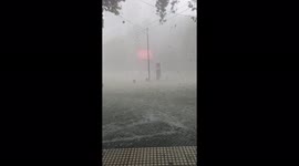 Argentina: Intense Hail Storm Pelts Mendoza 3