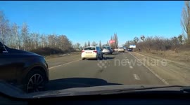 The situation on the way out of the Kharkiv region amid military operations in Ukraine