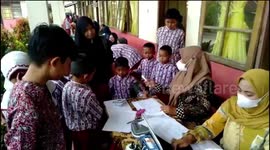 Vaccination for children 6-11 years old in Indonesia is still low