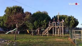 'Boy's ziplining adventure GOES SOUTH after pulley UNEXPECTEDLY comes off 
'