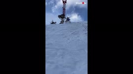 ''Self-liquidation, y'all!' Bold skier disappears in snow after stunt backfires '