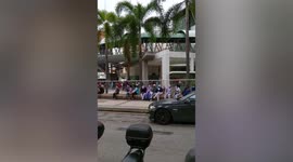 Office workers evacuated as magnitude 6.2 earthquake hits Indonesia