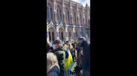 US: Protests Break Out Across Nation Against Russian Invasion Of Ukraine 2