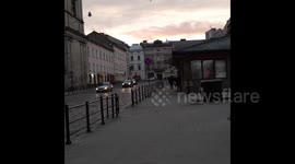 Ukraine: Air Raid Sirens Go Off In Lviv