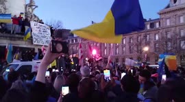 France: Protest In Paris Against Russian Invasion Of Ukraine 3