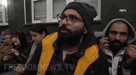 Newsflare Edit - Students trapped in Ukraine trying to flee to Poland