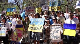 'Peace not war': Ukrainians in South Africa rally against Russia's attack