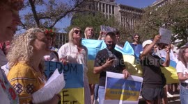 Ukrainians in Cape Town protest against russian operation, call for South Africa to accept Ukrainian refugees