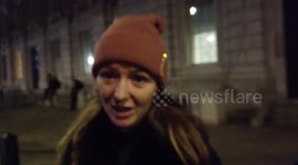 Protest: The world should do something and end the war in Ukraine, London, UK