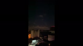 Shocking footage shows Russian rockets being fired within Kyiv