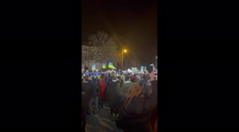Anti-war rally in Munich, Germany