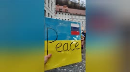 Russian and Ukrainian Citizens in Slovenia request support against war in peace