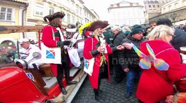 Czechs celebrates carnival week in capital Prague