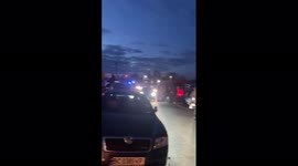 Poland: Ukrainian Refugees Form Long Lines At Borders