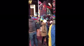 US: Protest In NYC Against Russian Invasion Of Ukraine 2