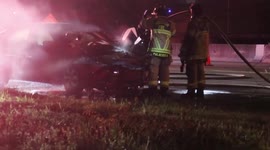Car Fire in South Houston