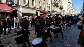 Sound, smiles and sunshine as Paris celebrates its first Carnival since the pandemic began