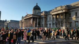 Thousands protest to Stop the war in Ukraine