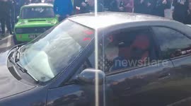 More than 100 classic and sports car enthusiasts gather for autistic 7-year-old's birthday