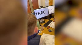 Autistic nine-year-old boy obsessed with cars designs his own 30mph sign