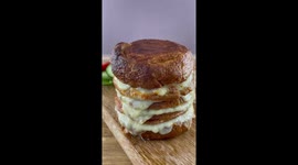 Viral TikTok chef makes tower of deliciousness using Yorkshire puddings