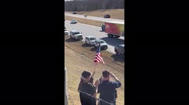US: ‘The People’s Convoy’ Truckers Pass-Through Oklahoma 2
