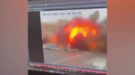 Russian missile airstrike smashes into Kharkiv city council building in Ukraine