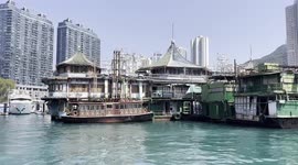 Day and night in Hong Kong as the city prepares for a possible total lockdown