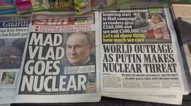British press goes berserk as Putin puts nuclear force on alert in response to sanctions