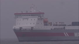 Ship changes broadcast destination message to 'Stop War Ukraine' off Kent, UK