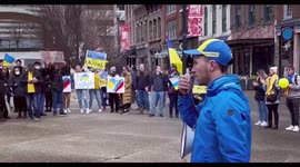 Knoxville, US stands in solidarity with Ukraine