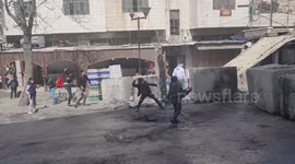 Palestinian protesters clash with Israeli forces over restrictive new prison policies