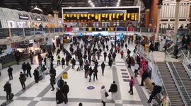 Chaos in London as tube strike over pay leads to travel confusion