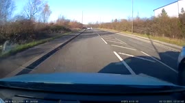 Ford Ranger driving like a #### and almost hitting a bus head on