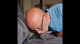 My cutecat Yoru been kissed