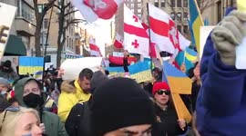 US: Feb 28 – Stand With Ukraine Rallies Across Country