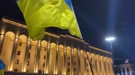 Georgia: Protesters Demand Georgian Government To Support Ukraine More